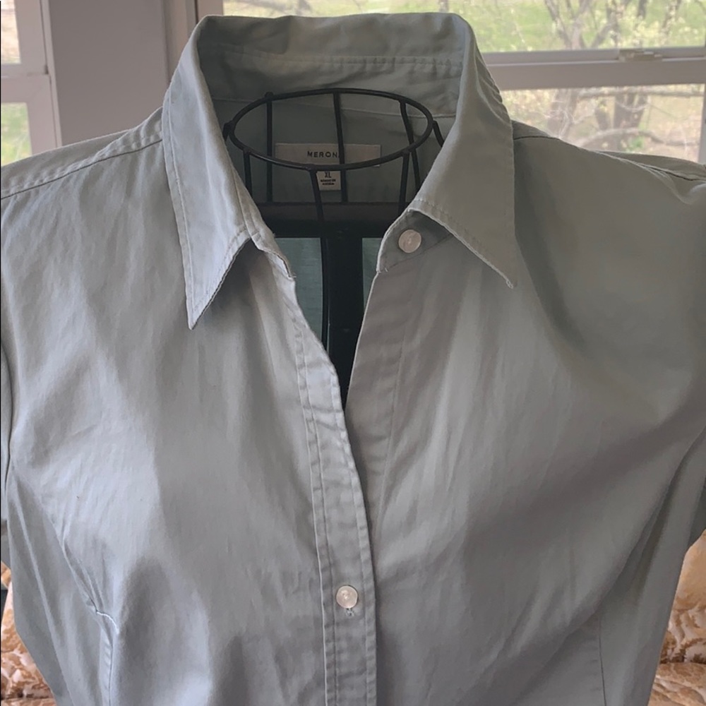 Merona Button Down Top